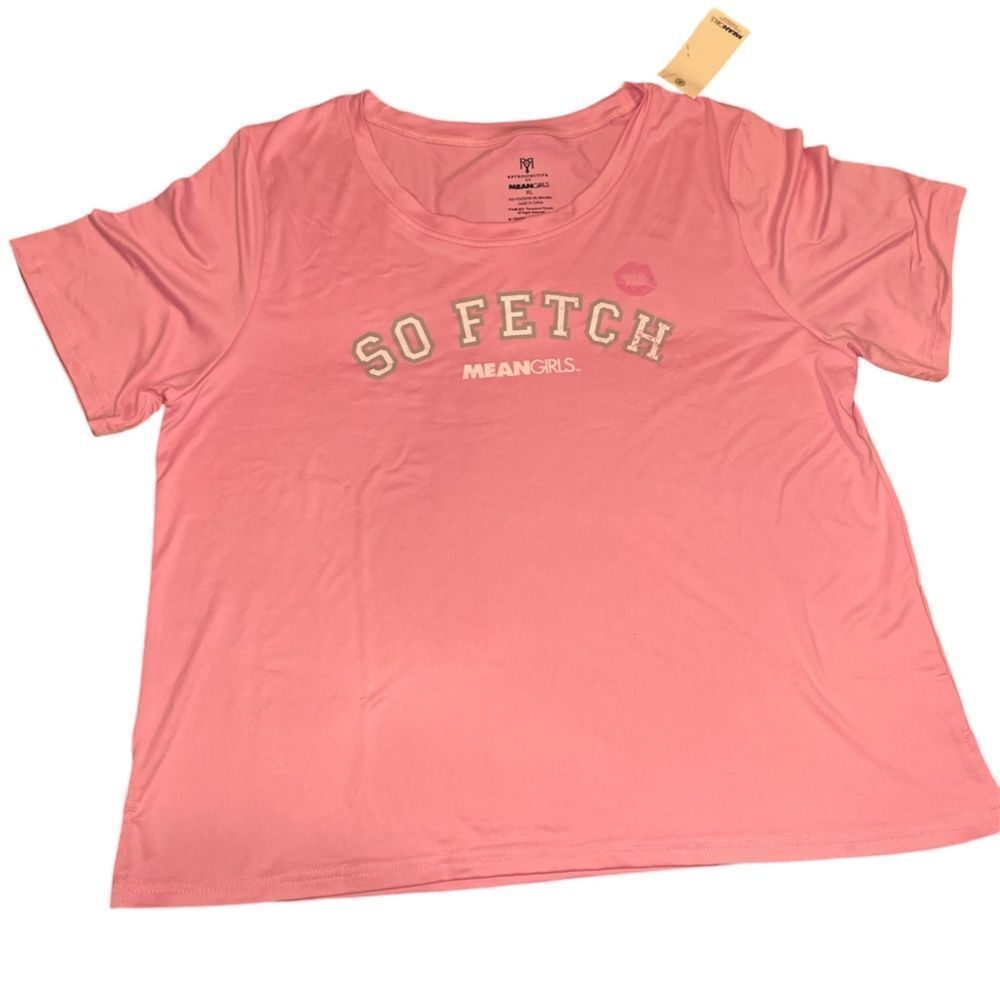 Retrospective, Mean Girls So Fetch T-Shirt for women, size XL, color: Pink